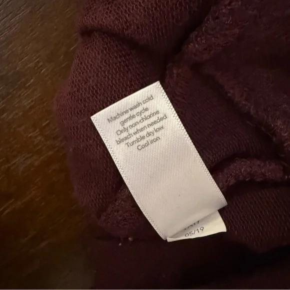 Athleta Deep Purple Long Sleeve‎ Top - Picture 4 of 5